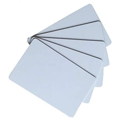 white rfid card|Blank White PVC Cards Plastic, Contactless 125kHz Smart RFID .